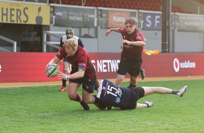 220525 - Cardiff Chiefs v Swansea Gladiators, Mixed Ability Rugby match - Cardiff Chiefs and Swansea Gladiators compete at Rodney Parade