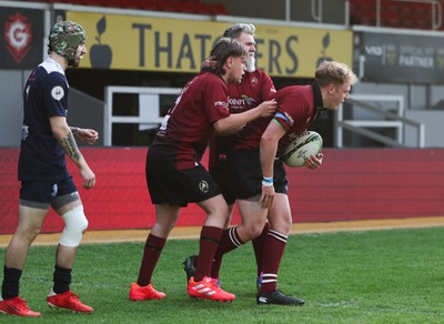 220525 - Cardiff Chiefs v Swansea Gladiators, Mixed Ability Rugby match - Cardiff Chiefs and Swansea Gladiators compete at Rodney Parade