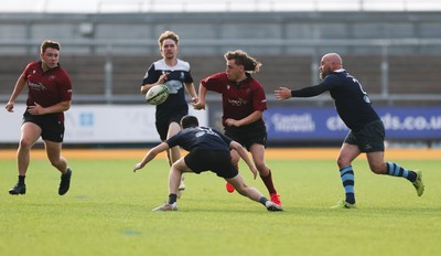 220525 - Cardiff Chiefs v Swansea Gladiators, Mixed Ability Rugby match - Cardiff Chiefs and Swansea Gladiators compete at Rodney Parade