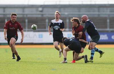 220525 - Cardiff Chiefs v Swansea Gladiators, Mixed Ability Rugby match - Cardiff Chiefs and Swansea Gladiators compete at Rodney Parade