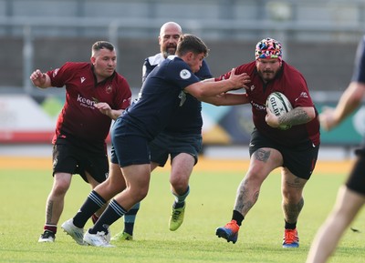220525 - Cardiff Chiefs v Swansea Gladiators, Mixed Ability Rugby match - Cardiff Chiefs and Swansea Gladiators compete at Rodney Parade