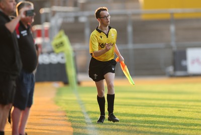 220525 - Cardiff Chiefs v Swansea Gladiators, Mixed Ability Rugby match - Cardiff Match Official Evan Jenkins during the Cardiff Chiefs and Swansea Gladiators match at Rodney Parade