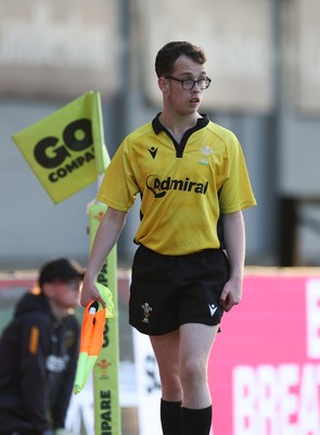 220525 - Cardiff Chiefs v Swansea Gladiators, Mixed Ability Rugby match - Cardiff Match Official Evan Jenkins during the Cardiff Chiefs and Swansea Gladiators match at Rodney Parade