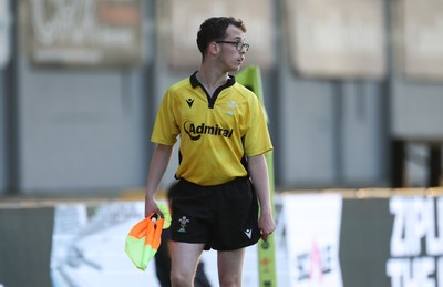 220525 - Cardiff Chiefs v Swansea Gladiators, Mixed Ability Rugby match - Cardiff Match Official Evan Jenkins during the Cardiff Chiefs and Swansea Gladiators match at Rodney Parade