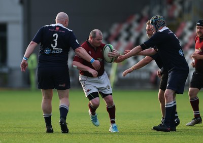 220525 - Cardiff Chiefs v Swansea Gladiators, Mixed Ability Rugby match - Cardiff Chiefs and Swansea Gladiators compete at Rodney Parade