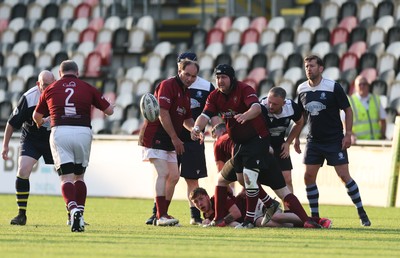 220525 - Cardiff Chiefs v Swansea Gladiators, Mixed Ability Rugby match - Cardiff Chiefs and Swansea Gladiators compete at Rodney Parade