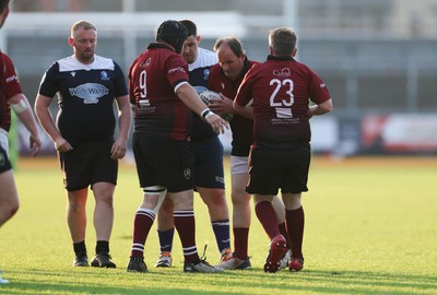 220525 - Cardiff Chiefs v Swansea Gladiators, Mixed Ability Rugby match - Cardiff Chiefs and Swansea Gladiators compete at Rodney Parade