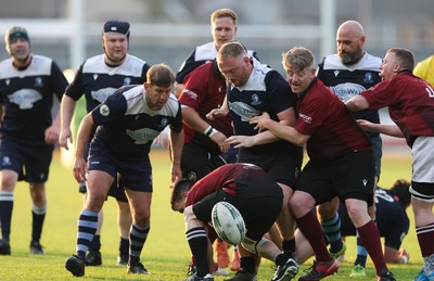 220525 - Cardiff Chiefs v Swansea Gladiators, Mixed Ability Rugby match - Cardiff Chiefs and Swansea Gladiators compete at Rodney Parade