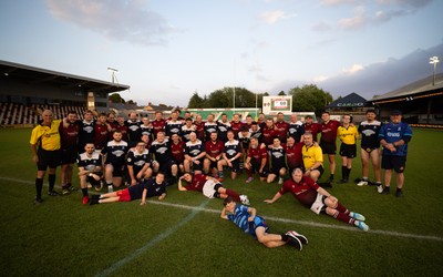 220525 - Cardiff Chiefs v Swansea Gladiators, Mixed Ability Rugby match - Cardiff Chiefs and Swansea Gladiators compete at Rodney Parade