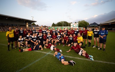 220525 - Cardiff Chiefs v Swansea Gladiators, Mixed Ability Rugby match - Cardiff Chiefs and Swansea Gladiators compete at Rodney Parade