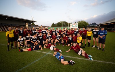 220525 - Cardiff Chiefs v Swansea Gladiators, Mixed Ability Rugby match - Cardiff Chiefs and Swansea Gladiators compete at Rodney Parade