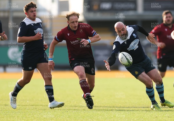 220525 - Cardiff Chiefs v Swansea Gladiators, Mixed Ability Rugby match - Cardiff Chiefs and Swansea Gladiators compete at Rodney Parade