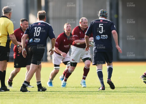 220525 - Cardiff Chiefs v Swansea Gladiators, Mixed Ability Rugby match - Cardiff Chiefs and Swansea Gladiators compete at Rodney Parade