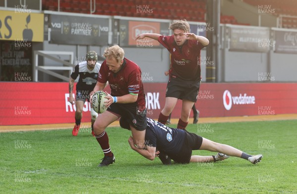 220525 - Cardiff Chiefs v Swansea Gladiators, Mixed Ability Rugby match - Cardiff Chiefs and Swansea Gladiators compete at Rodney Parade