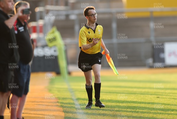 220525 - Cardiff Chiefs v Swansea Gladiators, Mixed Ability Rugby match - Cardiff Match Official Evan Jenkins during the Cardiff Chiefs and Swansea Gladiators match at Rodney Parade