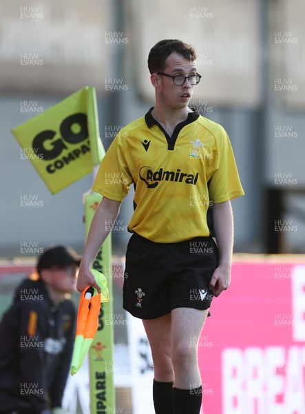 220525 - Cardiff Chiefs v Swansea Gladiators, Mixed Ability Rugby match - Cardiff Match Official Evan Jenkins during the Cardiff Chiefs and Swansea Gladiators match at Rodney Parade