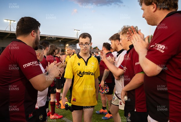 220525 - Cardiff Chiefs v Swansea Gladiators, Mixed Ability Rugby match - Cardiff Match Official Evan Jenkins during the Cardiff Chiefs and Swansea Gladiators match at Rodney Parade