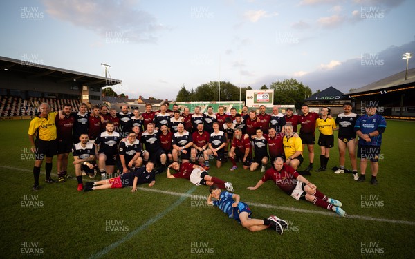 220525 - Cardiff Chiefs v Swansea Gladiators, Mixed Ability Rugby match - Cardiff Chiefs and Swansea Gladiators compete at Rodney Parade
