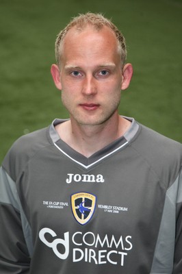 15.05.08...Cardiff City FA Cup Final Squad. Cardiff's Peter Enckelman 