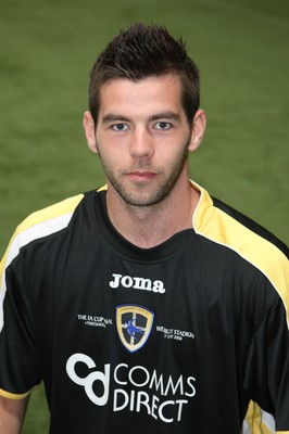 15.05.08...Cardiff City FA Cup Final Squad. Cardiff's Joe Ledley 