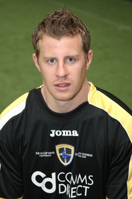 15.05.08...Cardiff City FA Cup Final Squad. Cardiff's Paul Parry 