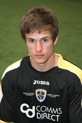 15.05.08...Cardiff City FA Cup Final Squad. Cardiff's Aaron Ramsey 