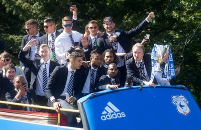 Cardiff City Promotion Celebration 130518