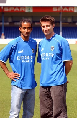 150803 - Cardiff City - New signings Alan Lee and Richard Langley 
