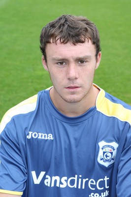 04.08.08 -  Cardiff City FC Squad 2008-09 season Cardiff City's Darcy Blake 