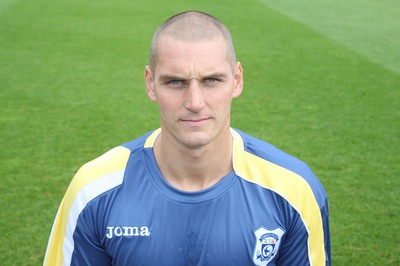 04.08.08 -  Cardiff City FC Squad 2008-09 season Cardiff City's Darren Purse  