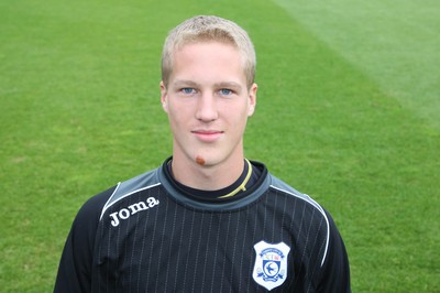 04.08.08 -  Cardiff City FC Squad 2008-09 season Cardiff City's Erwin Sak 