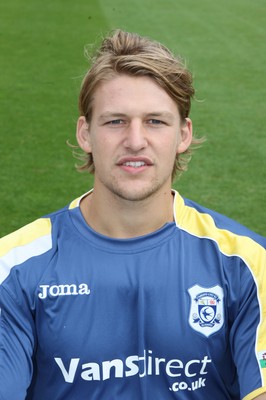 04.08.08 -  Cardiff City FC Squad 2008-09 season Cardiff City's Glenn Loovens  