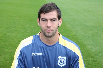 04.08.08 -  Cardiff City FC Squad 2008-09 season Cardiff City's Joe Ledley  