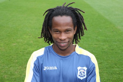 04.08.08 -  Cardiff City FC Squad 2008-09 season Cardiff City's Miguel Comminges 