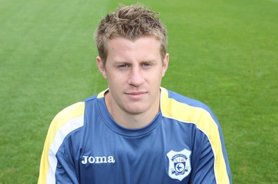 04.08.08 -  Cardiff City FC Squad 2008-09 season Cardiff City's Paul Parry  