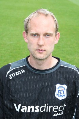 04.08.08 -  Cardiff City FC Squad 2008-09 season Cardiff City's Peter Enckleman 