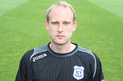 04.08.08 -  Cardiff City FC Squad 2008-09 season Cardiff City's Peter Enckleman 