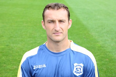 04.08.08 -  Cardiff City FC Squad 2008-09 season Cardiff City's Riccy Scimeca  