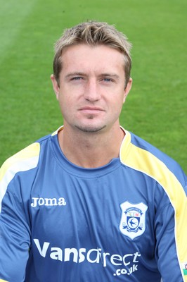 04.08.08 -  Cardiff City FC Squad 2008-09 season Cardiff City's Steve McPhail 