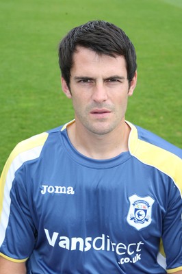 04.08.08 -  Cardiff City FC Squad 2008-09 season Cardiff City's Steve Thompson 