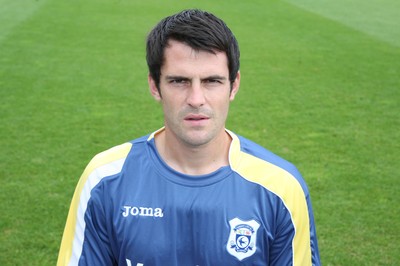 04.08.08 -  Cardiff City FC Squad 2008-09 season Cardiff City's Steve Thompson 