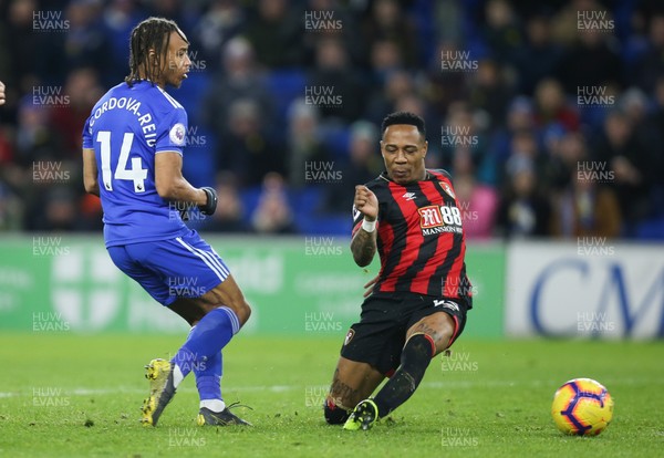 020219 - Cardiff City v AFC Bournemouth, Premier League - Bobby Decordova-Reid of Cardiff City shoots to score the second goal