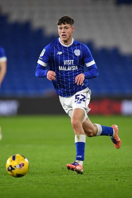 021225 -  Cardiff City v AFC Wimbledon - Vertu Trophy - Troy Perrett of Cardiff City