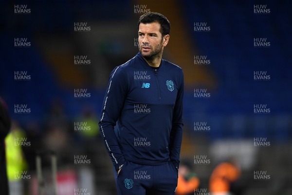 021225 -  Cardiff City v AFC Wimbledon - Vertu Trophy - Brian Barry-Murphy, Cardiff City Manager