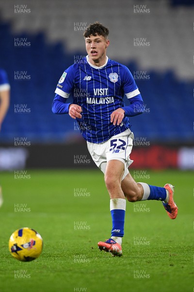 021225 -  Cardiff City v AFC Wimbledon - Vertu Trophy - Troy Perrett of Cardiff City