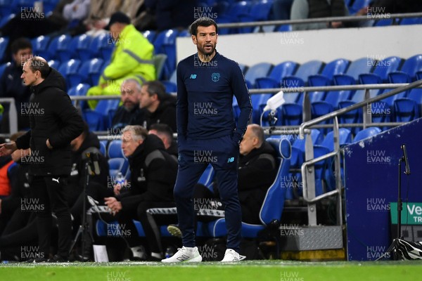 021225 -  Cardiff City v AFC Wimbledon - Vertu Trophy - Brian Barry-Murphy, Cardiff City Manager