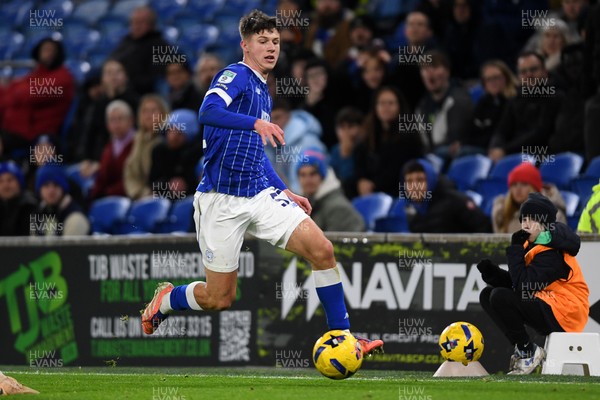 021225 -  Cardiff City v AFC Wimbledon - Vertu Trophy - Troy Perrett of Cardiff City