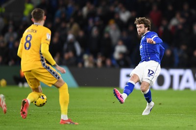 170226 - Cardiff City v AFC Wimbledon - Sky Bet League 1 - Calum Chambers of Cardiff City