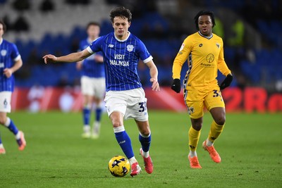 170226 - Cardiff City v AFC Wimbledon - Sky Bet League 1 - Perry NG of Cardiff City 