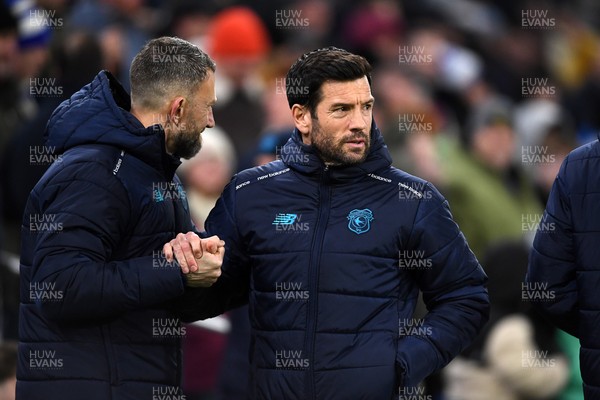 170226 - Cardiff City v AFC Wimbledon - Sky Bet League 1 - Brian Barry-Murphy, Cardiff City Manager